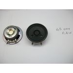 ALT.0042 ALTOPARLANTE X VIDEOCITOFONO 45 Ohm d.45mm H.17mm