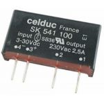 RELE0009              SK541100 RELE' A STATO SOLIDO CELDUC 240V 2,5A 3-30Vdc