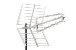 ANT014 ANTENNA LARGA BANDA TRIPLA 46 ELEM. EXITV BIANCA
