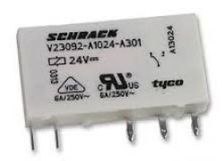 RELE0036 RELE 24V slim 6A 1 SCAMBIO V23092A1024A301 -T5O-AZ699-1C-24DE