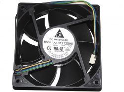 VEN.048 VENTOLA 12V 120X120X38  12V 1,6A AFB1212SHE  DELTA ELECTRONICS