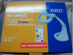 49406201 LAMPADA DA TAVOLO MINI CON LENTE 3 DIOTTRIE