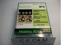 KIT5 KIT DI MONTAGGIO PANTEC N.5Amplificatore stereo 10+10 W