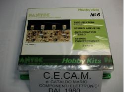 KIT6 KIT DI MONTAGGIO PANTEC N.6Amplificatore stereo 40+40 W