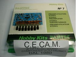 KIT7 KIT DI MONTAGGIO PANTEC N.7Preamplificatore stereo
