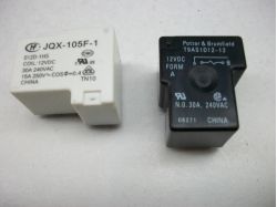 RELE0021 RELE 12V 30A JQX-105F T9AS1D12-12   AZ2150-1A-12D-T4P-832A-1A-C 12VDC 832A1AC12VDC