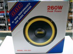 ALT.0031 WOOFER 25cm 180W 4 OHM GBC YW260