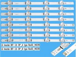 INV00494 SET 8 BARRE LED LG DRT3.0 39" AGF78400501 AGF78400601