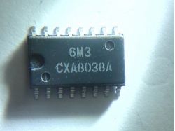 CXA8038A  CXA8038A Circ. Int. 16 pin dil