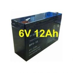 BAT047 6V 12AH   BATTERIA AL PIOMBO SKB-KONIG