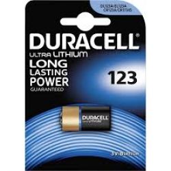 BAT145 CR123 BATTERIA LITIO 3V DURACELL