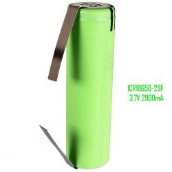 BAT101 BATTERIA LI.ION 18650 3,7V 3300mA con terminali a saldare 7/5AF 18X65 AlkaPower