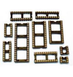 ZOCCOLI I.C.14P PRO ZOCCOLI x Circ.Integ. 14 pin Contatti a Tulipano