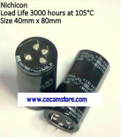 CE1000/450V 105 1000UF/450V Cond.Elettrolitico 105° 80x40mm