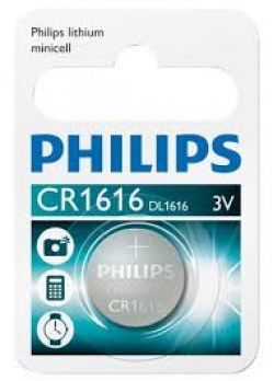 BAT032 CR1616 3v LITIO BATTERIA PHILIPS