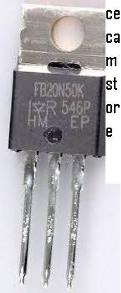 IRFB20N50K  IRFB20N50K Mosfet to220