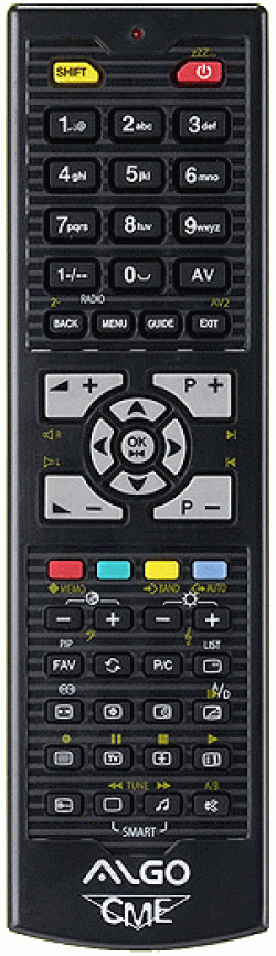 8001IR IR8001 TELECOMANDO CME ALGO-8